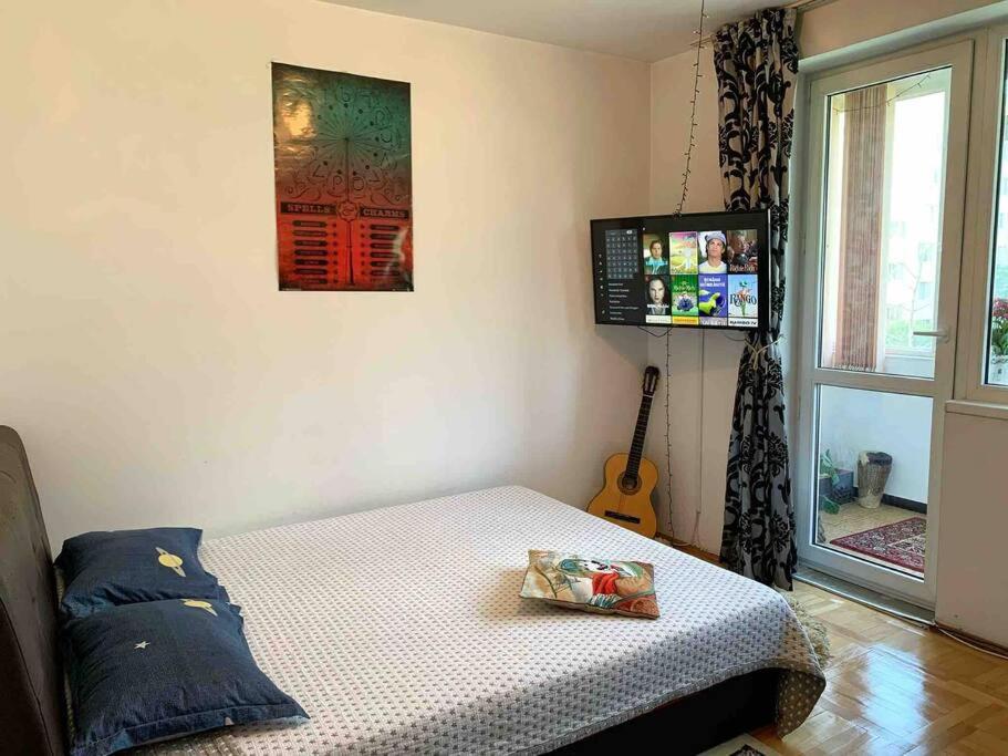 Central Apartment Muncii Area Netflix Bukarest Kültér fotó